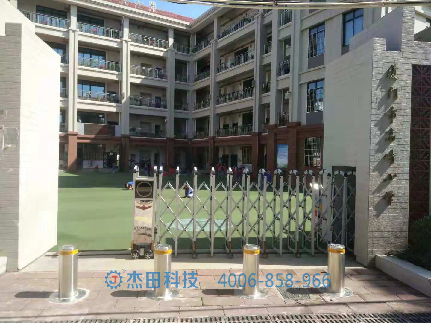 廈門高崎小學升降柱項目